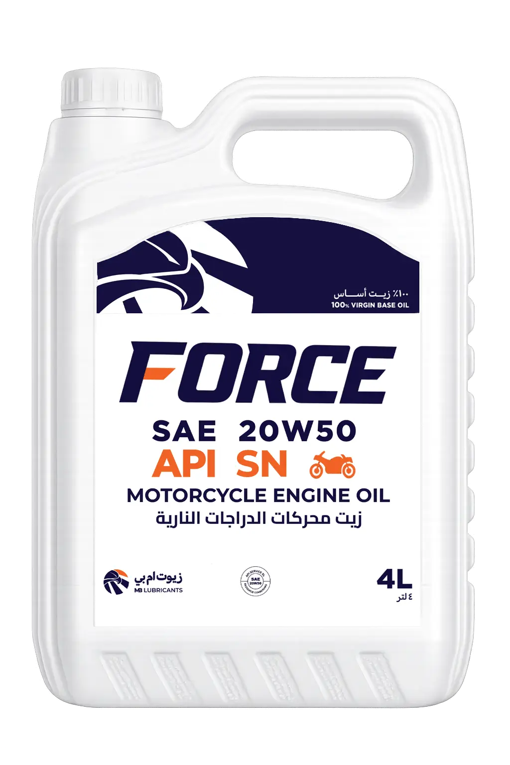 MOTOX PRO 4-Stroke API SN motorcycle oil bottle